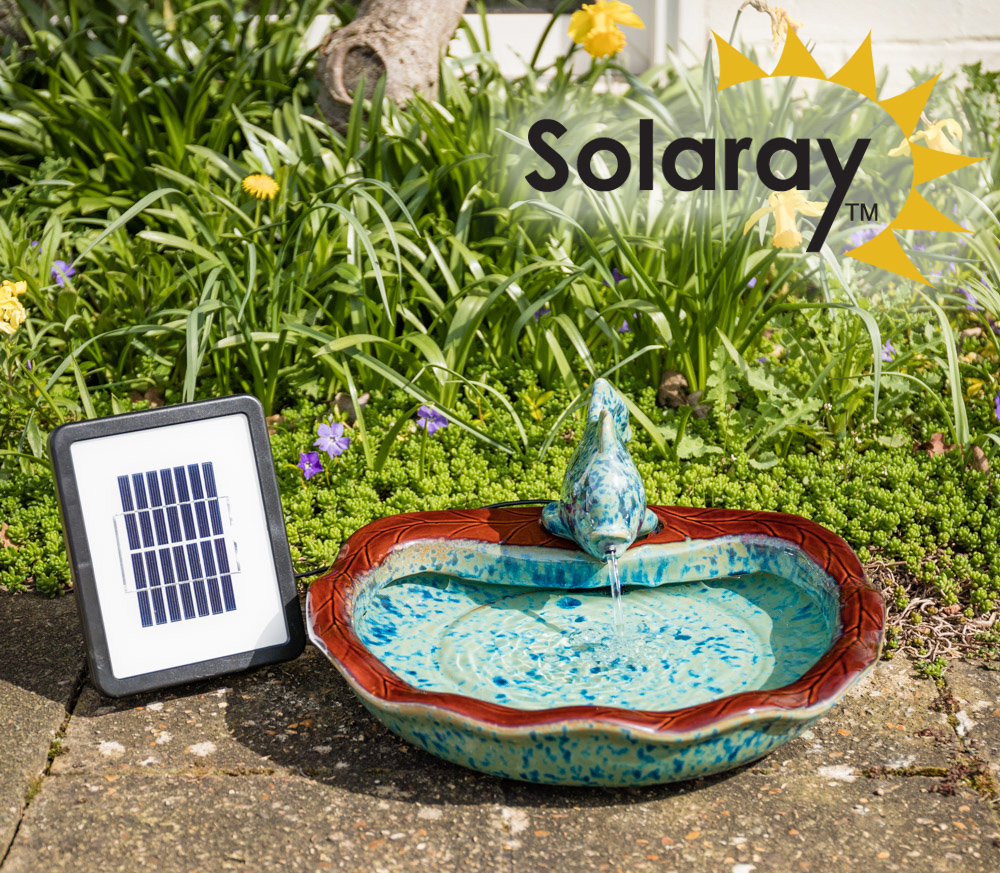 Fontaines solaires cascades - solaire photovoltaïque autonome