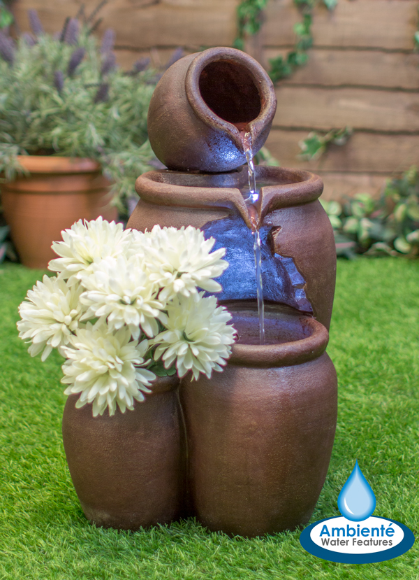 Intérieur Extérieur Dans Le Jardin, Vase En Céramique Fontaine