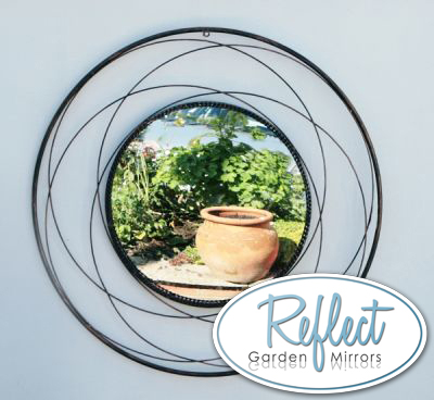 Grand Miroir Rectangulaire de Jardin en Métal Reflect™ 149,99 €