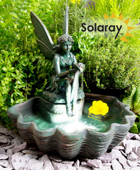 Petite fontaine extérieur solaire