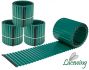 Pack De 3 x 5m - Rouleaux Bordure de Jardin Galvanisée  Vert - H16.5cm