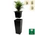 L36cm Flared Square Planter Insert - By Primrose™