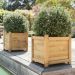 45cm Jardinière Cubique en Bois - Liz Frances™