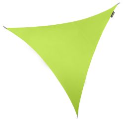 Voile d'Ombrage Vert Citron Triangle 2m - Dperlant - 140g/m2 - Kookaburra