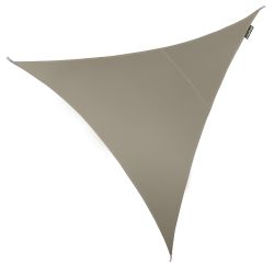 Voile d'Ombrage Taupe Triangle 2m - Dperlant - 140g/m2 - Kookaburra