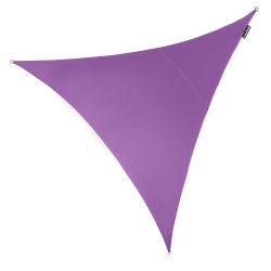 Voile d'Ombrage Violet Triangle 3m - Impermable - 160g/m2 - Kookaburra